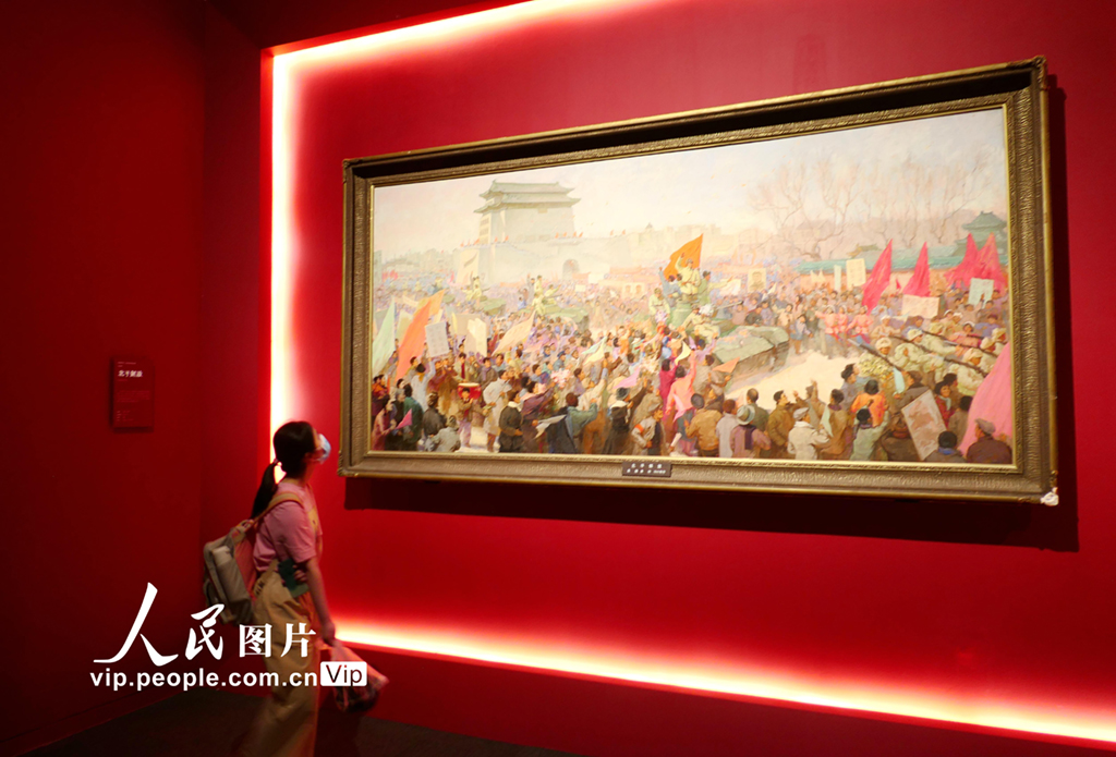 美术经典中的党史主题展在国家博物馆开幕【6】